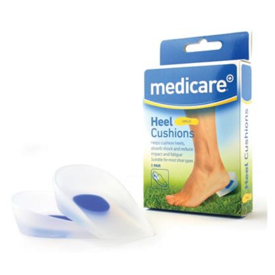 Medicare Male Heel Cushion (2 Pack)